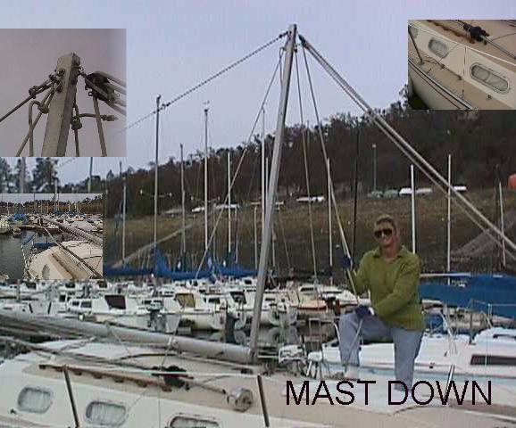 Mast Raising - Down